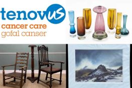 TENOVUS CANCER CARE CHARITY LOT comprising large collection of mid-century and contemporary