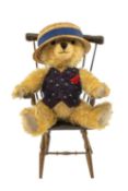 PAST TIMES LIMITED EDITION (265/500) MARMADUKE BEAR, fully jointed mohair bear made by The Dean's