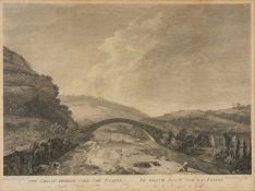 AFTER RICHARD WILSON (1714-1782) engraving - 'The Great Bridge Over The Taaffe', engraved by
