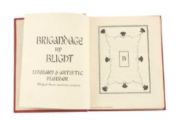 PERSONAL JOURNAL OF FREDERICK M. S. BLIGHT, 1948, entitled 'Brigandage by Blight: Literary &
