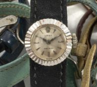 18K LADIES' ROLEX PRECISION WRISTWATCH, ref. 8788, manual wind 17J movement, marked to reverse '