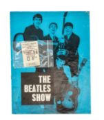 THE POP / ROCK / MEMORABILIA CLUB HOUSE: THE BEATLES EPHEMERA The Beatles Show 1963 blue cover