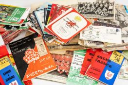 THE RUGBY UNION CLUB HOUSE: LARGE GROUP OF POST-WAR WALES INTERNATIONAL & OTHER PROGRAMMES, some