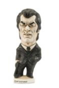 THE RUGBY UNION / FILM CLUB HOUSE: GROGG MODEL OF CLINT EASTWOOD BY JOHN HUGHES on a titled base, 22