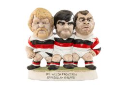 THE RUGBY UNION CLUB HOUSE: GROGG CARICATURE (WORLD OF GROGGS) LIMITED EDITION (6/30) MODEL OF