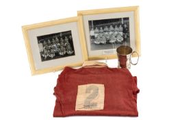 THE RUGBY UNION CLUB HOUSE: COLLECTION OF EPHEMERA RELATING TO KEN JONES WALES (1947 - 1957),