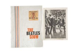 THE POP / ROCK / MEMORABILIA CLUB HOUSE: THE BEATLES EPHEMERA The Beatles Show 1963 white cover tour