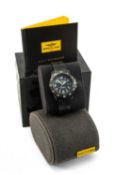 THE WRISTWATCH CLUB HOUSE: BREITLING COLT SKYRACER Ref X74320, quartz movement, black dial with