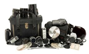 THE PHOTOGRAPHY CLUB HOUSE: NIKON F 35MM CAMERA & LENS GROUP, Nikkoor-Q f = 135 mm lens, Vemar f =