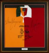 THE RUGBY UNION CLUB HOUSE: WALLABIES V BRITISH LIONS LIMITED EDITION (46/500) COMMEMORATIVE