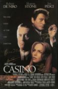 THE MOVIE / FILM / MEMORABILIA CLUB HOUSE: AMERICAN ONE SHEET POSTER FOR CASINO printed in