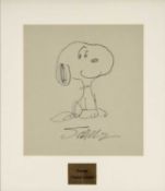 THE MOVIE / FILM / MEMORABILIA CLUB HOUSE: 'Snoopy' sketch of the iconic Peanuts comic strip