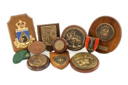 THE MARITIME / MARINE / NAVAL CLUB HOUSE: VARIOUS PLAQUES comprising French Naval interest including