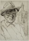 EDGAR HOLLOWAY (English, lived Wales 1914-2008) limited edition (5/30) etching - entitled verso, '