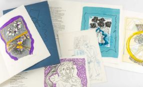 ‡ CERI RICHARDS CBE (Welsh 1903-1971) Viaggio Verso il Nord 1972 - limited edition (III/X) portfolio