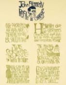 ‡ PAUL PETER PIECH (American, lived / worked Wales 1920-1996) limited edition (21/75) lithograph -