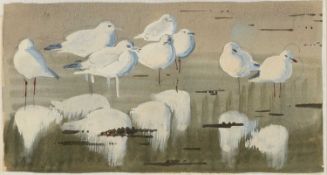 ‡ CHARLES FREDERICK TUNNICLIFFE RA OBE (English, worked Wales 1901-1979) watercolour and pencil -