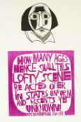 ‡ PAUL PETER PIECH (American, lived / worked Wales 1920-1996) limited edition (1/25) lithograph - '