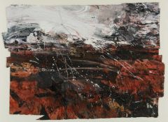 ‡ DAVID TRESS (English, lives / works Wales b.1955) mixed media with paper construction - entitled