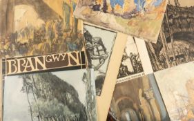 SIR FRANK BRANGWYN RA HRSA RSW RWS PRBA RE HRMS ROI (Welsh 1867-1956) from The Brangwyn Portfolio of