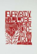 ‡ PAUL PETER PIECH (American, lived / worked Wales 1920-1996) two colour lithograph - German