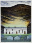 ‡ OGWYN DAVIES (Welsh 1925-2015) limited edition (75/75) print - entitled, 'Soar y Mynydd', over
