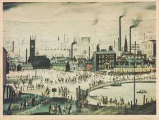 ‡ LAURENCE STEPHEN LOWRY RBA RA (English 1887-1976) limited edition (29/500) offset lithograph -