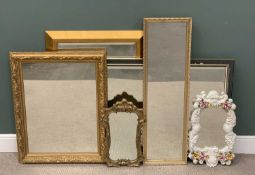 GILT FRAME & OTHER MIRROR SELECTION, various sizes Provenance: private collection Conwy