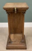 ANTIQUE OAK CEREMONIAL LECTURN, 93 (h) x 46 (w) x 45cms (d) Provenance: private collection Conwy