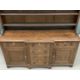 19TH CENTURY OAK WELSH DRESSER being a fine example with three shelf rack and the base with break - Image 2 of 6