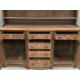 19TH CENTURY OAK WELSH DRESSER being a fine example with three shelf rack and the base with break - Image 3 of 6