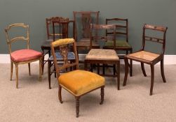 VARIOUS CHAIRS including Ercol ladderback, farmhouse etc (8 in total) Provenance: private collection