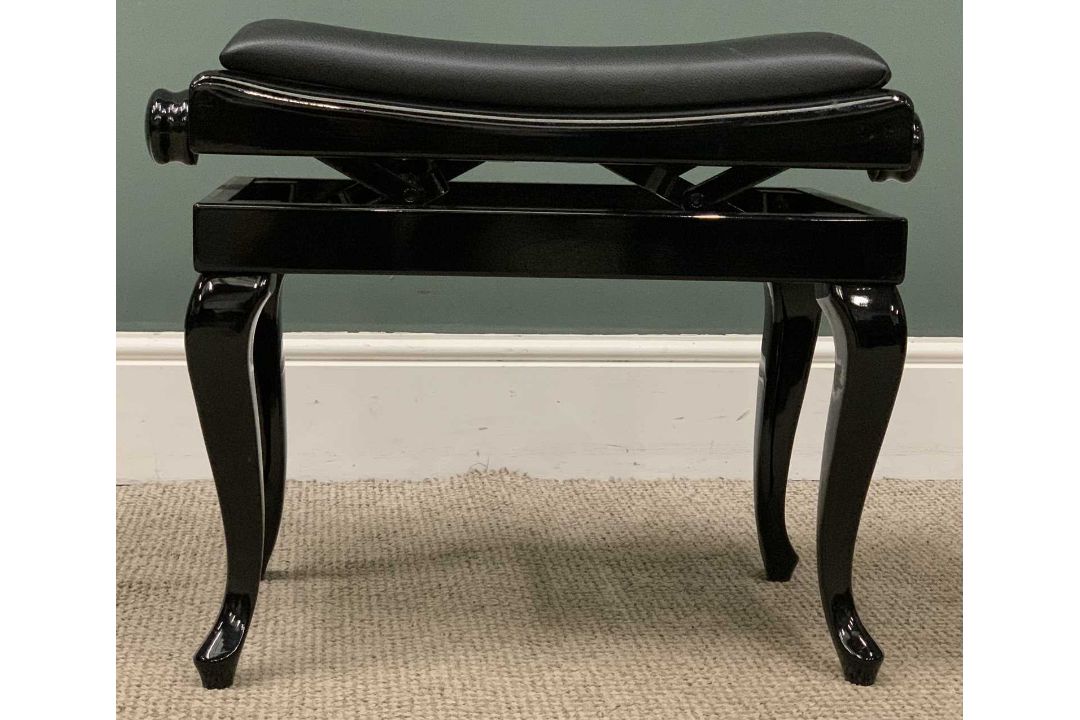 MODERN EBONISED PIANO being a fine, rarely used example, overstrung and by Steinmüller, 109 (h) x - Image 9 of 10