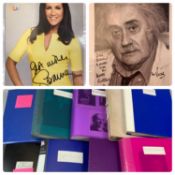 COLLECTION OF AUTOGRAPHS, in various formats, mainly signed photographs, predominantly British