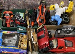 LARGE COLLECTION OF REMOTE CONTROL CARS & VEHICLES, with controllers Provenance: private