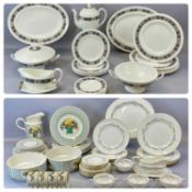 CONTEMPORARY TABLEWARE, Villeroy and Boch 1748 'Basket' pattern tea and dinner service, 25 pieces,
