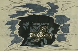 CERI RICHARDS (Welsh 1903 - 1971) limited edition print (15/50) - abstract, signed and dated '59 and