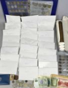 COLLECTION OF BRITISH/WORLD COINS, sorted per country including one album Provenance: private