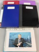 COLLECTION OF AUTOGRAPHS, in various formats, mainly signed photographs and letters, predominantly