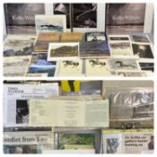 EPHEMERA & PUBLICATIONS RELATING TO SIR KYFFIN WILLIAMS including 'A Wider Sky', two copies signed