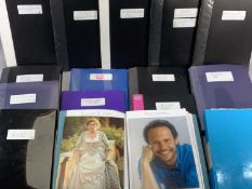 LARGE COLLECTION OF AUTOGRAPHS, in various formats, mainly signed photographs of actors and