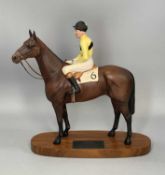 BESWICK CONNOISSEUR MODEL, Arkle with Pat Taaffe Up Provenance: private collection Cheshire
