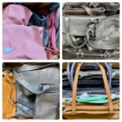 LARGE COLLECTION OF LADIES HANDBAGS, various makes including Radley Provenance: deceased estate