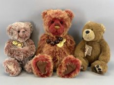 THREE COLLECTORS' BEARS including two Charlie bears - 'Taomi' CB104685 and 'Angela' CB104705