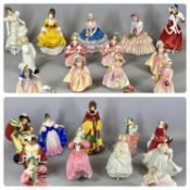 COLLECTION OF 26 ROYAL DOULTON FIGURES including 'The Parson's Daughter' HN564, 'The Fiddler'