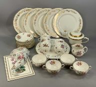 LARGE COLLECTION OF ROYAL WORCESTER including teaware, cabinet china etc Provenance: private