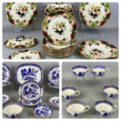 ROYAL DOULTON 'MATSUMAI' PATTERN DINNER SERVICE including oval two-handled tureen and cover, 17