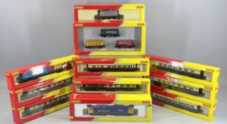 BOXED HORNBY RAILROAD OO GAUGE, R3911, R6425, R6930, R6891, R4524, R4313, three R4523, two R4312