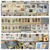 LARGE COLLECTION OF CIGARETTE, TEA & CIGAR CARDS, many in albums Provenance: private collection