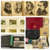VARIOUS EPHEMERA including vintage black and white photographs, album of stamps, first day covers,
